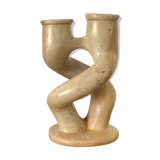 Stone candlestick