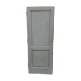 Ancienne porte de communication moulurée