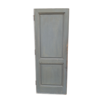 Ancienne porte de communication moulurée