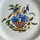 Longchamp hand-painted. Set of 2 flat plates.