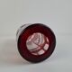 Egermann Art Deco Ruby Cut Overlay Vase, Czechoslovakia, circa 1920