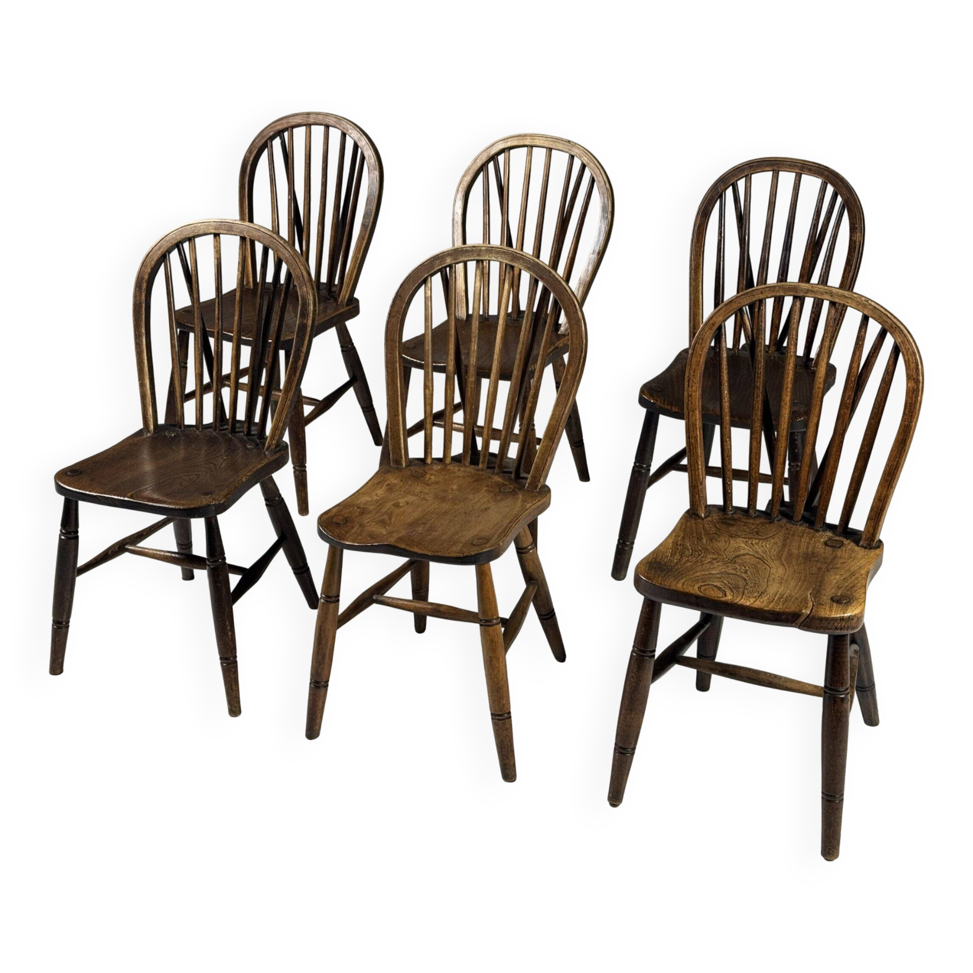 6x Windsor chair English