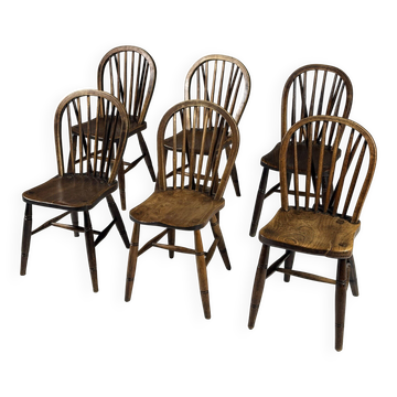 6x Windsor chair English