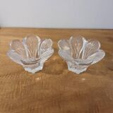 Pair of crystal candlesticks from Arques