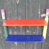 Pierre sala multicolored pencil wall shelf