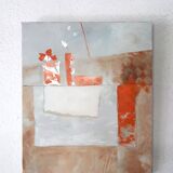 Oil on canvas painting