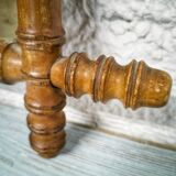 Bamboo-style wooden mirror