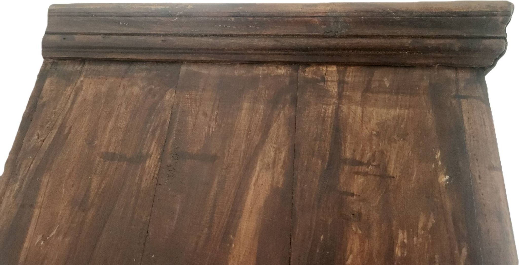 Massiv antik kolonial Schrank geschnitzt Holz Türen Gusseisen Gitter, Bali