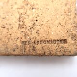 Relief wall sculpture in ceramic by Les Argonautes Vallauris, 1970s