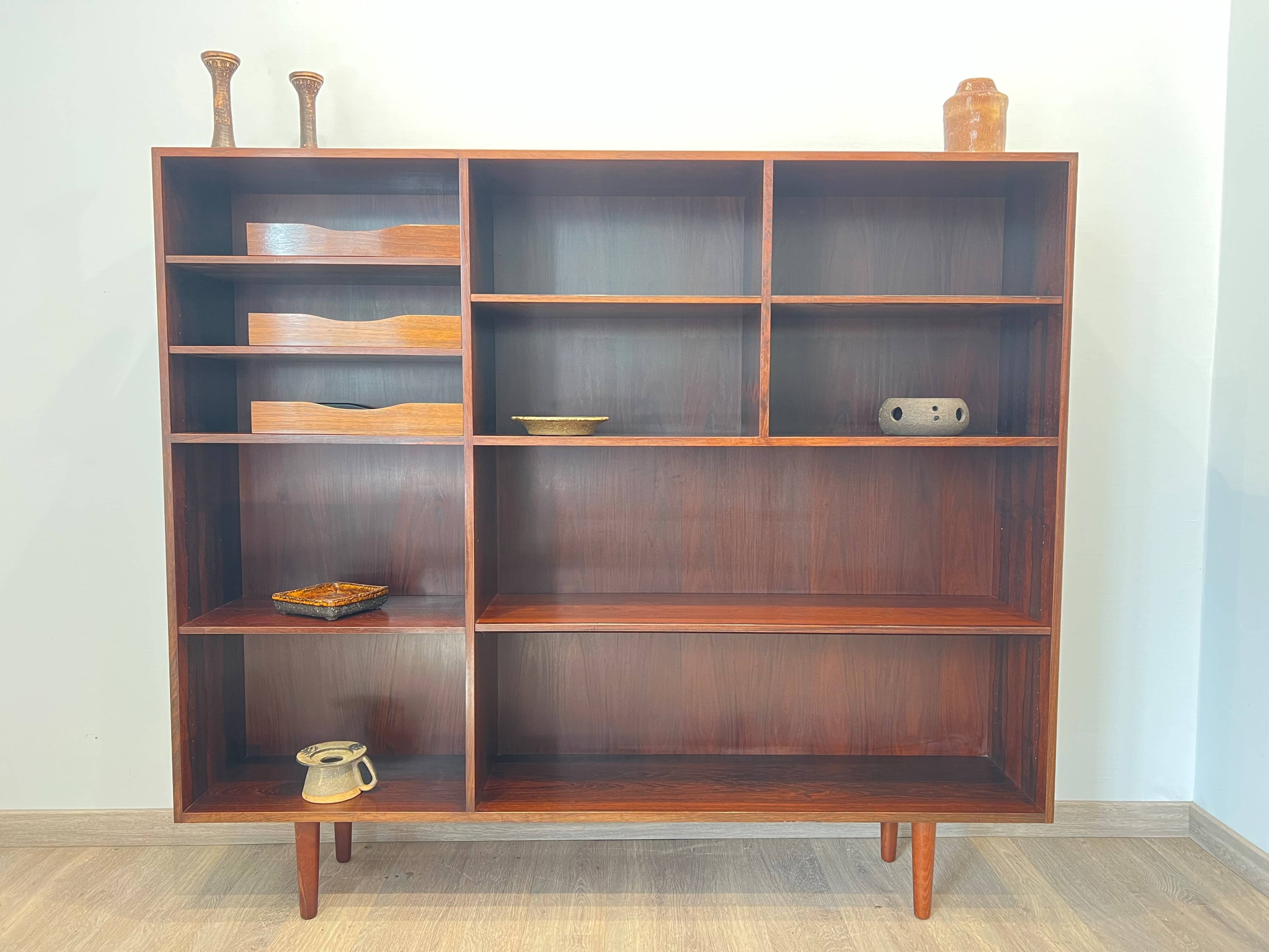 Scandinavian bookshelf in rosewood Denmark