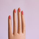 Wooden glove display mannequin hands, 1930s, set of 2.
