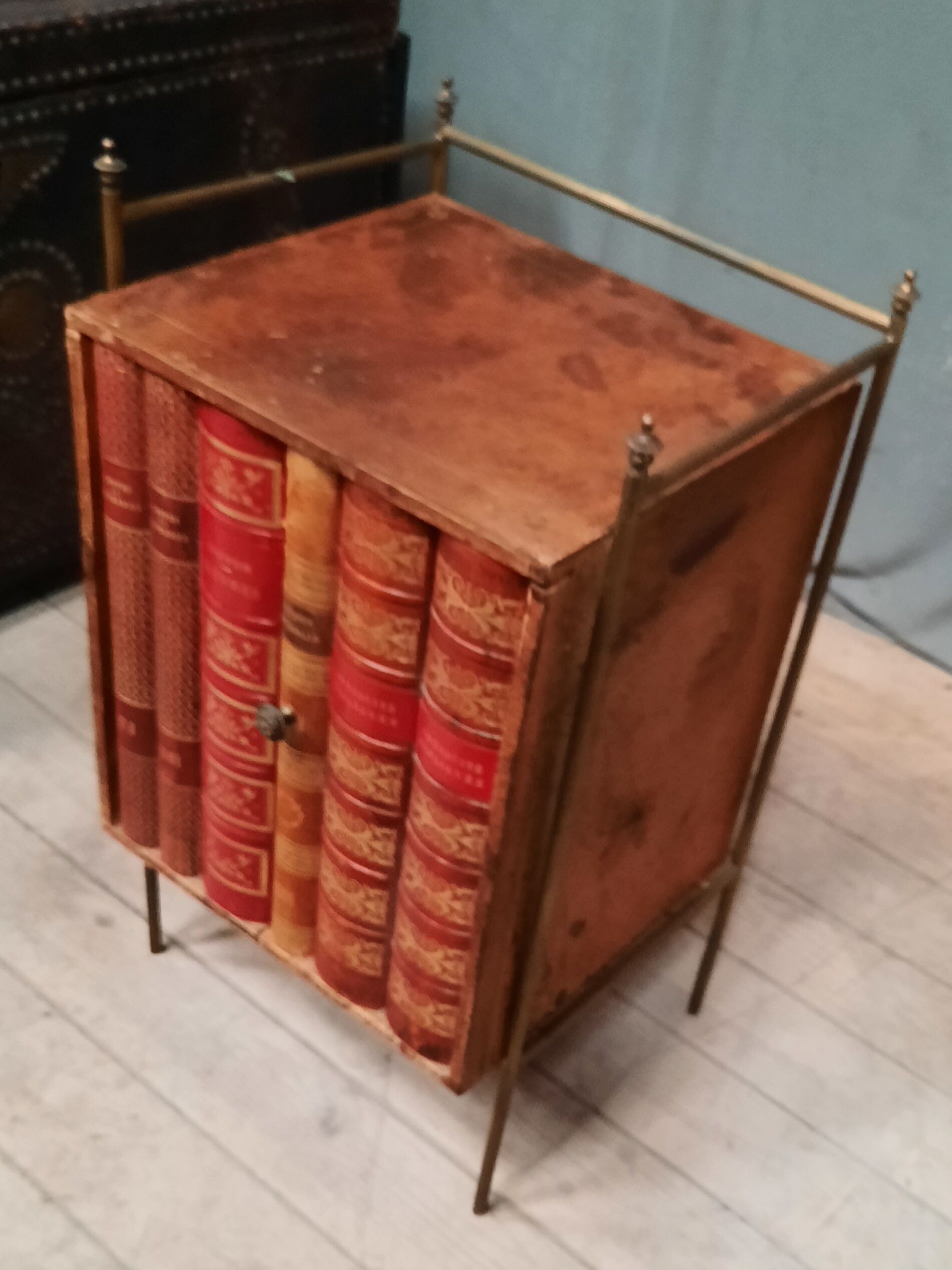 Leather bedside furniture