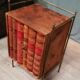 Meuble d'appoint en cuir
