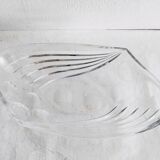 Empty glass pocket with geometric decoration