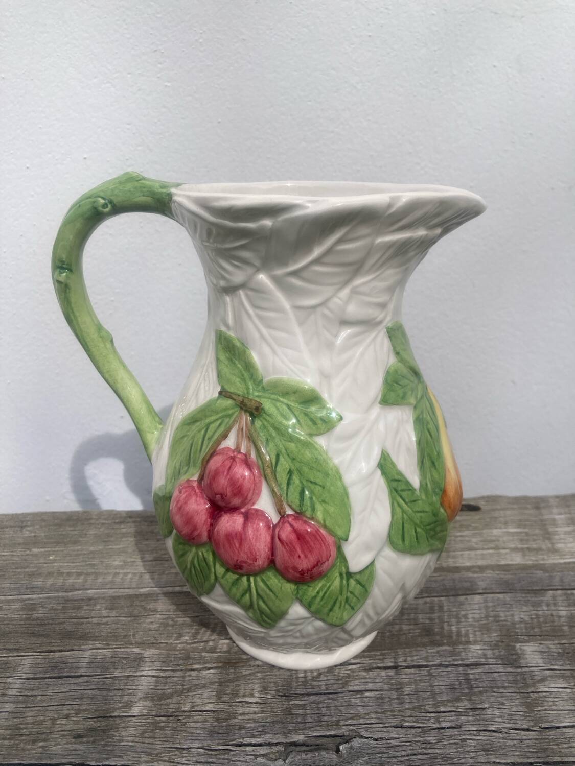 Ceramic fruit slush pitcher