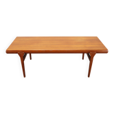 1960s Johannes Andersen Restored Teak Coffee Table for CFC Silkeborg, Denmark