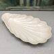 Trinket bowl in antique porcelain, shell-shaped
