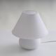 Lampe en verre en forme de champignon Modèle 6249 par Glasshütte Limburg