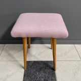 Pink small stool 1970s
