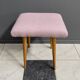 Pink small stool 1970s