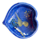 Heart ashtray Annecy pottery Saint-Jorioz