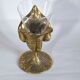 Golden brass chalice