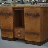 Art Deco Walnut Buffet, 1930s