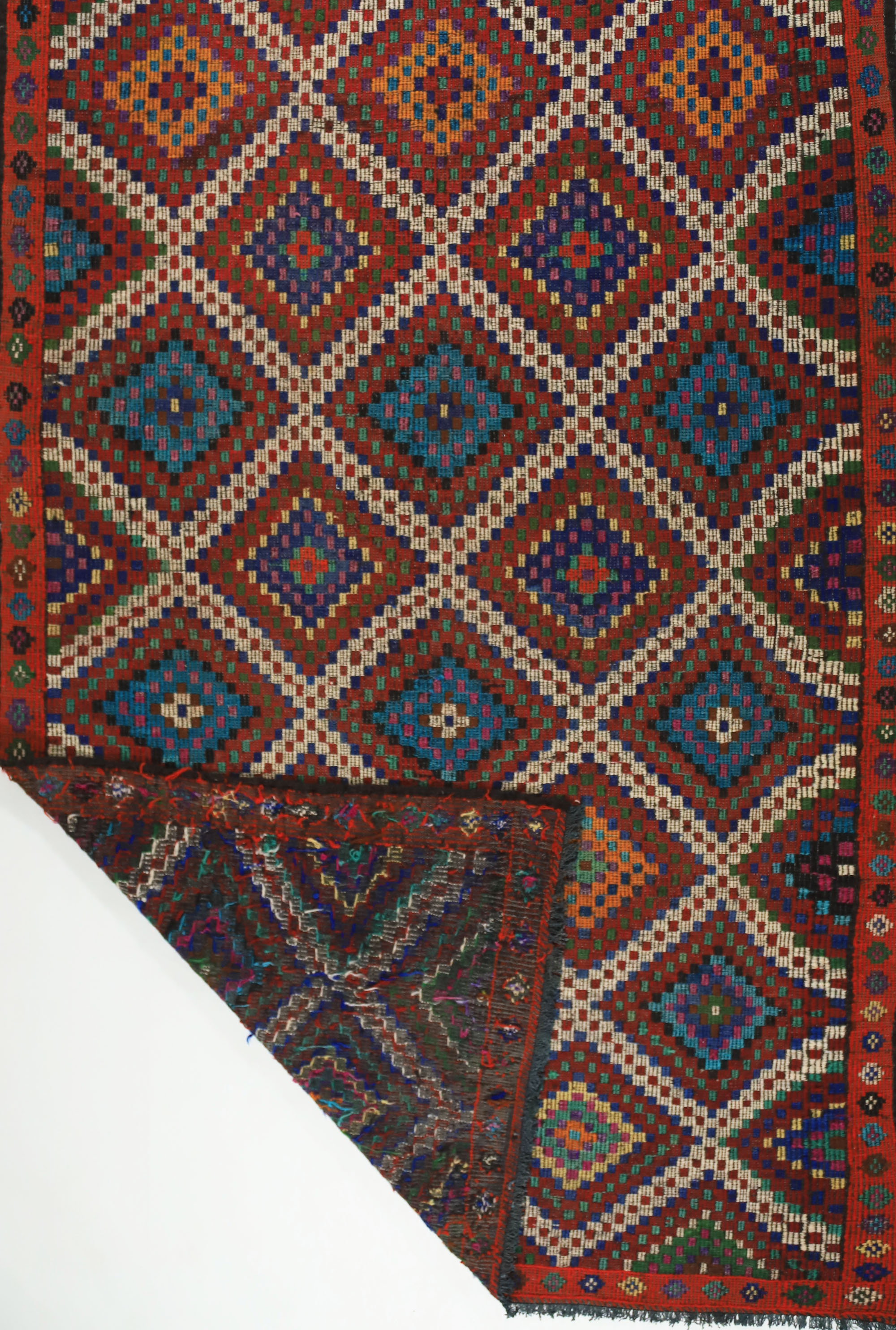 Anatolian handmade kilim rug 306 cm x 180 cm