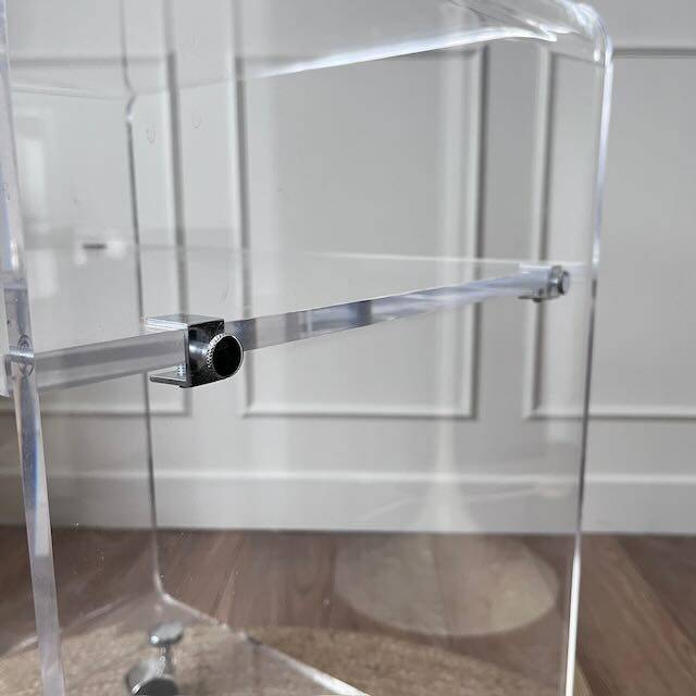 Plexiglass dessert by David Lange