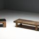 Low Farmhouse Coffee Table, France, Late 19th Century