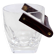 Crystal and wood ice bucket 1970