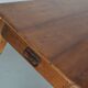Rustic dining table in fruitwood from the early 20th century