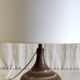 Lampe à poser pied en céramique (grès) - mid. XXème