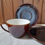 Breakfast cup and 2 subcups, Villeroy & Boch, Luxembourg model
