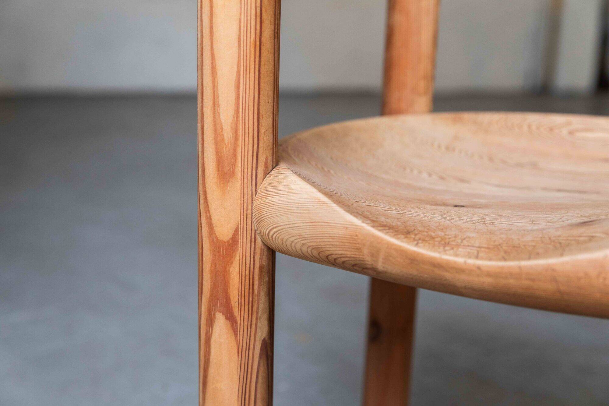 Set of 3 dining chairs by Rainer Daumiller