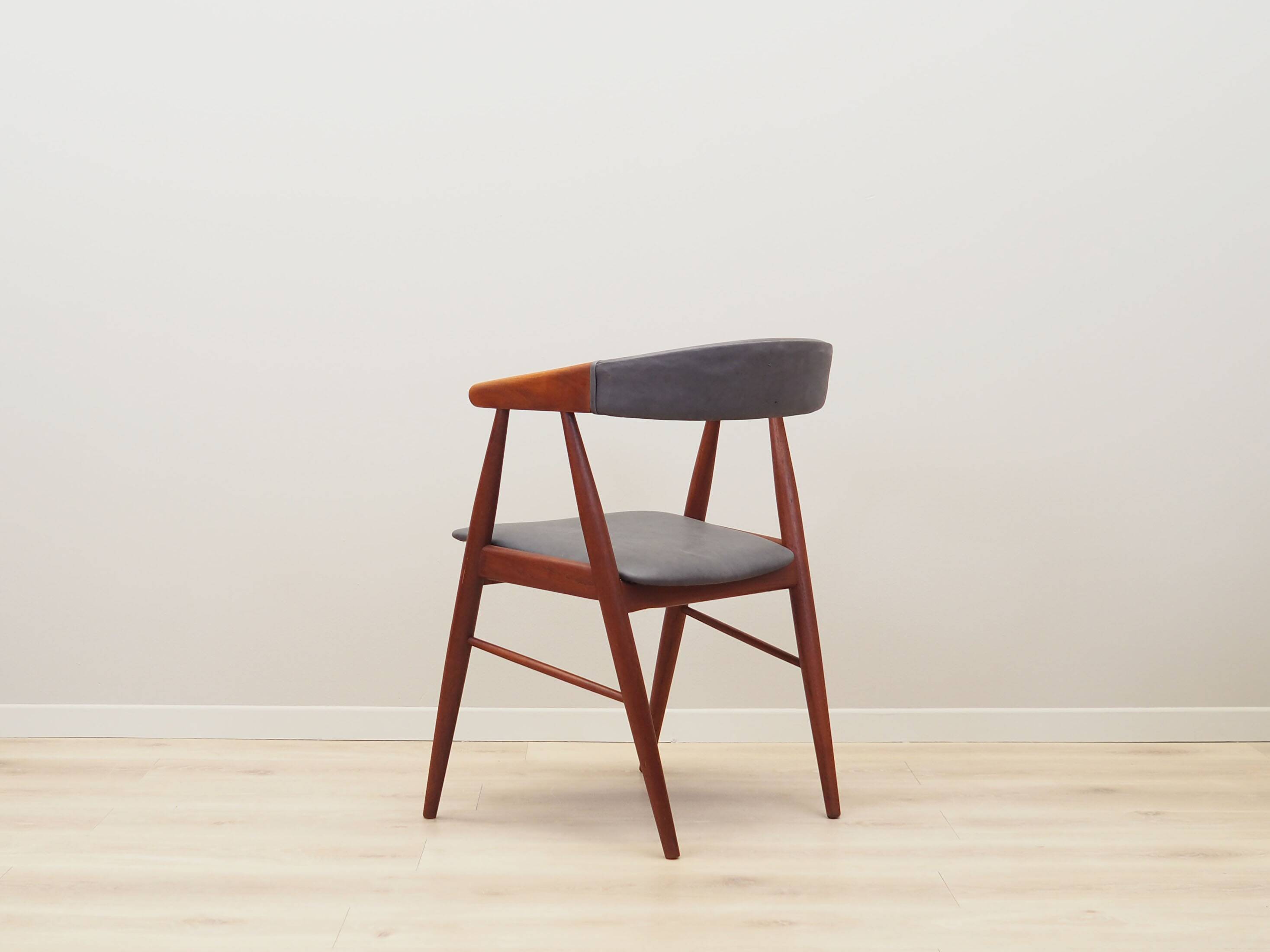 Set of four teak chairs, Danish design, 1960s, designer: Ejner Larsen & Aks