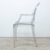 Louis Ghost transparent chair from Kartell.