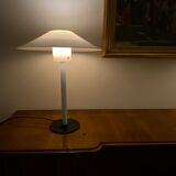 Cini Boeri, 2 Pink glass "Chiara" Table Lamp, Venini Murano, Italy, 1984