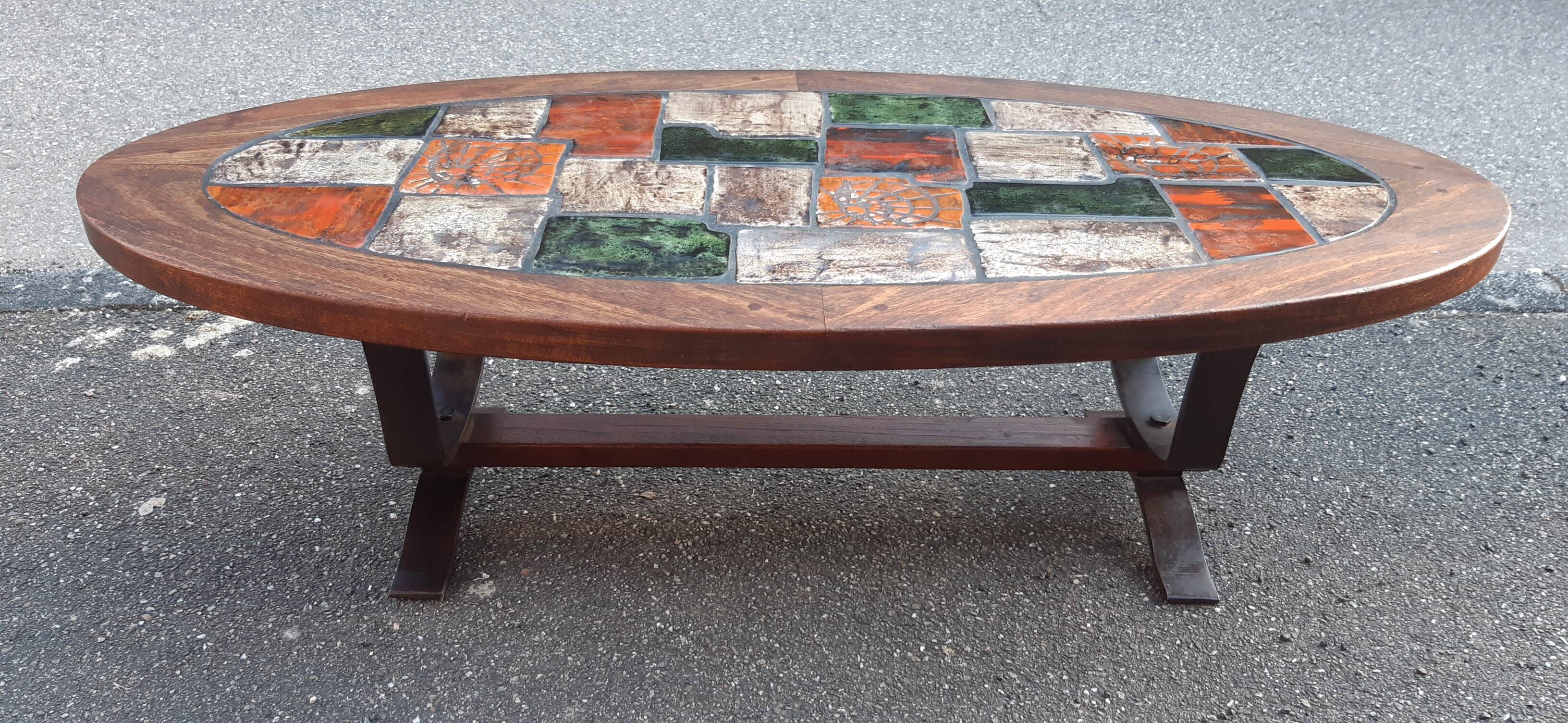 Brutalist coffee table from the 1970s.