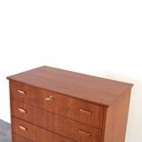 Mid-Century Danish Teak Chest of Drawers, 1960s.