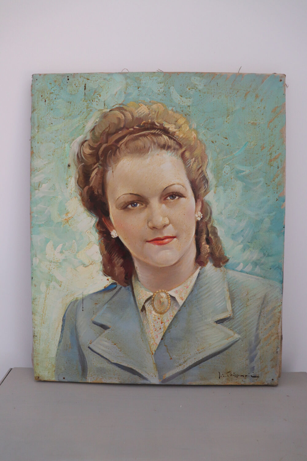 Peinture sur toile portrait