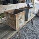 Pair of cast iron planters