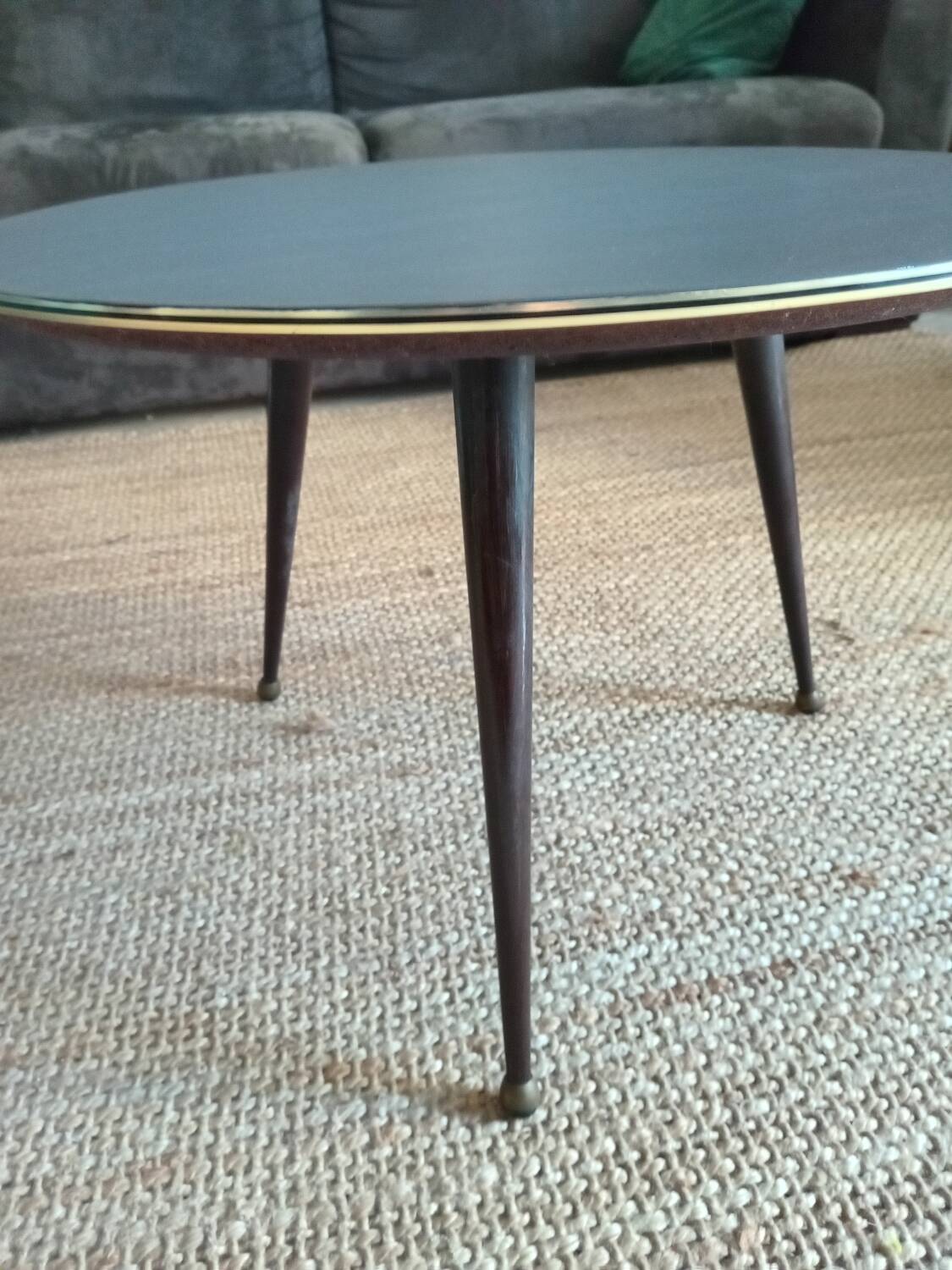 Vintage 60s tripod coffee table