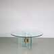 1970s Round coffee table by Peter Ghyczy from the Netherlands
