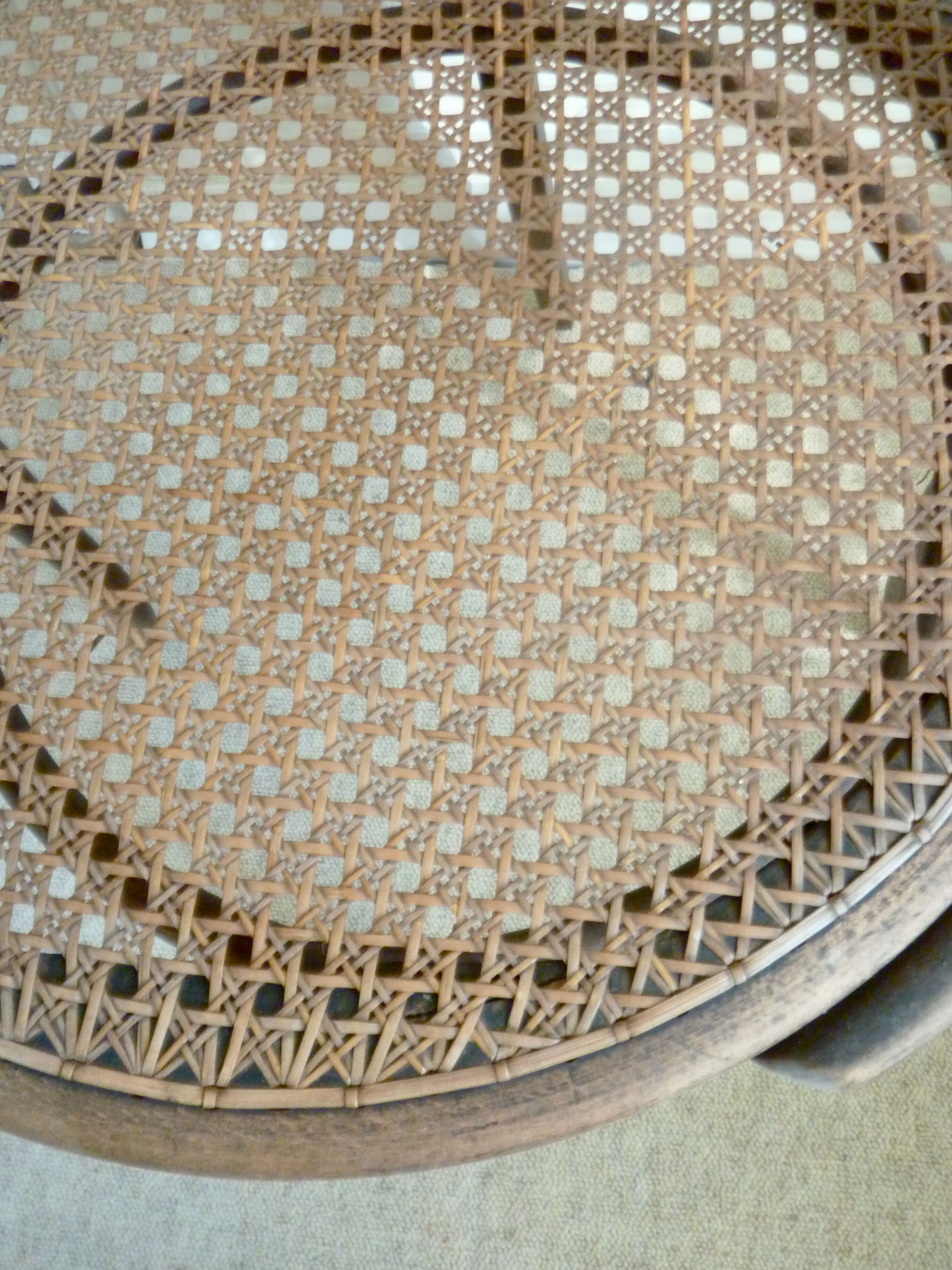 Bentwood and caning Thonet armchair