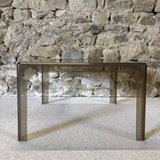 Table basse carré en plastique moulé, 1970