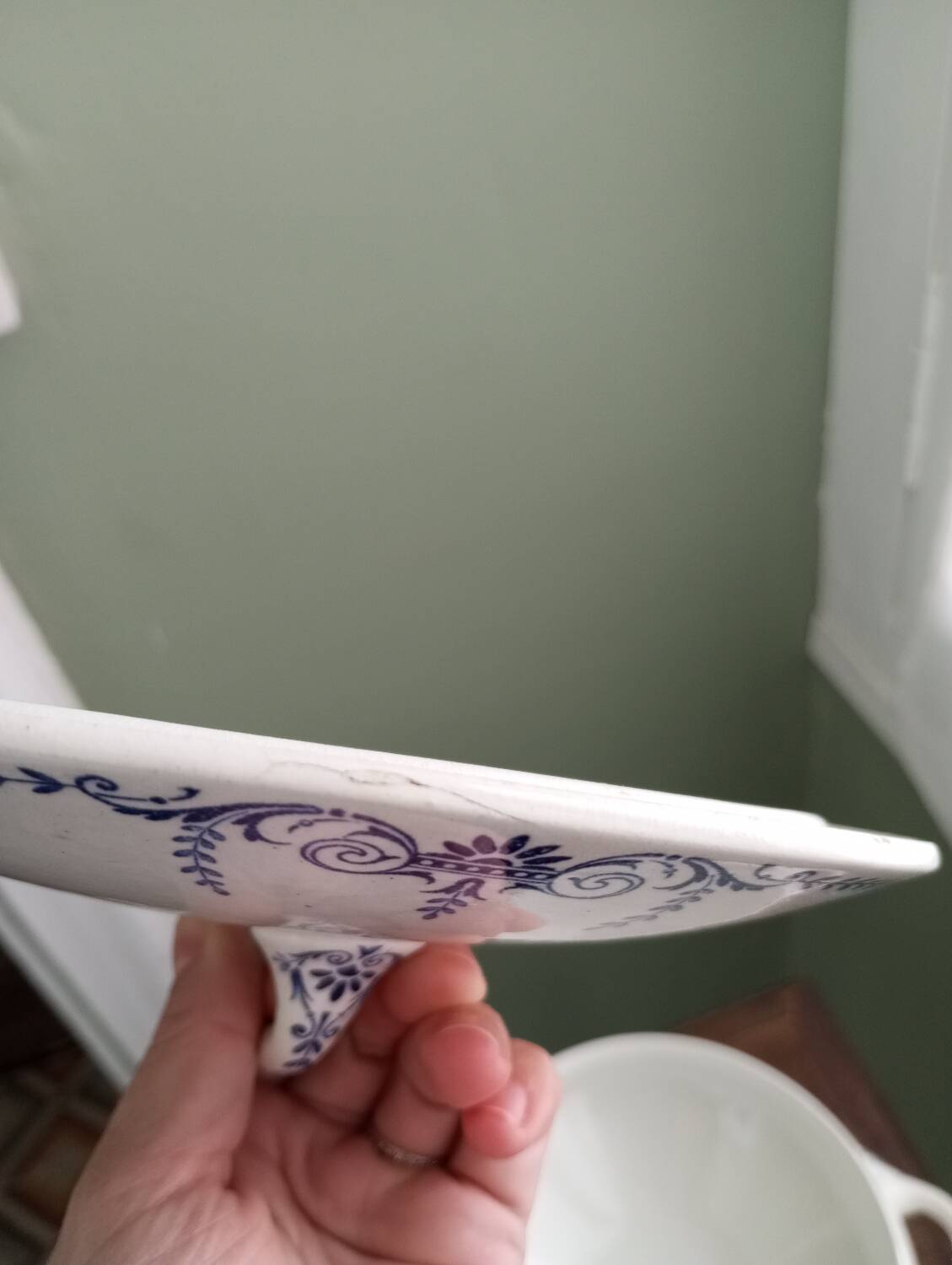 Lunéville blue tureen