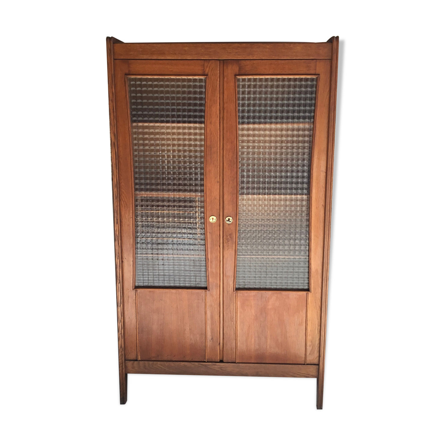 Bookcase or school glass cabinet - vintage 1960