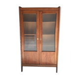 Bookcase or school glass cabinet - vintage 1960