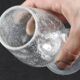 Biot bubbled glass stemmed glass?
